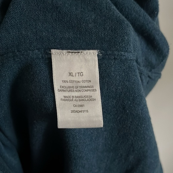 Men’s Denver Hayes 1/4 Zip Sweater - Blue Heather - Picture 5 of 6